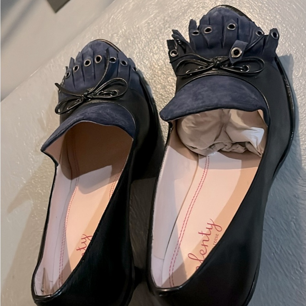 Tracy Reese Plenty Brand heels. Barely used. Blue suede.